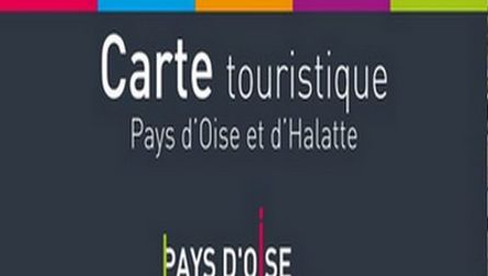 Carte touristique Les Pays d'Oise et d'Halatte